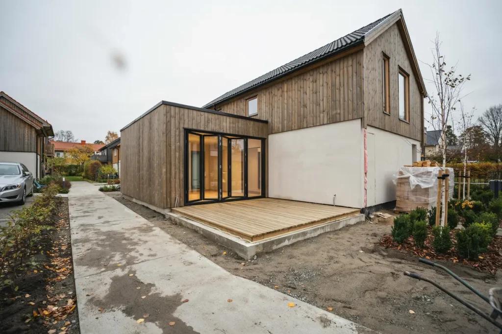 planera tillbyggnad p h hus med nytt vikparti